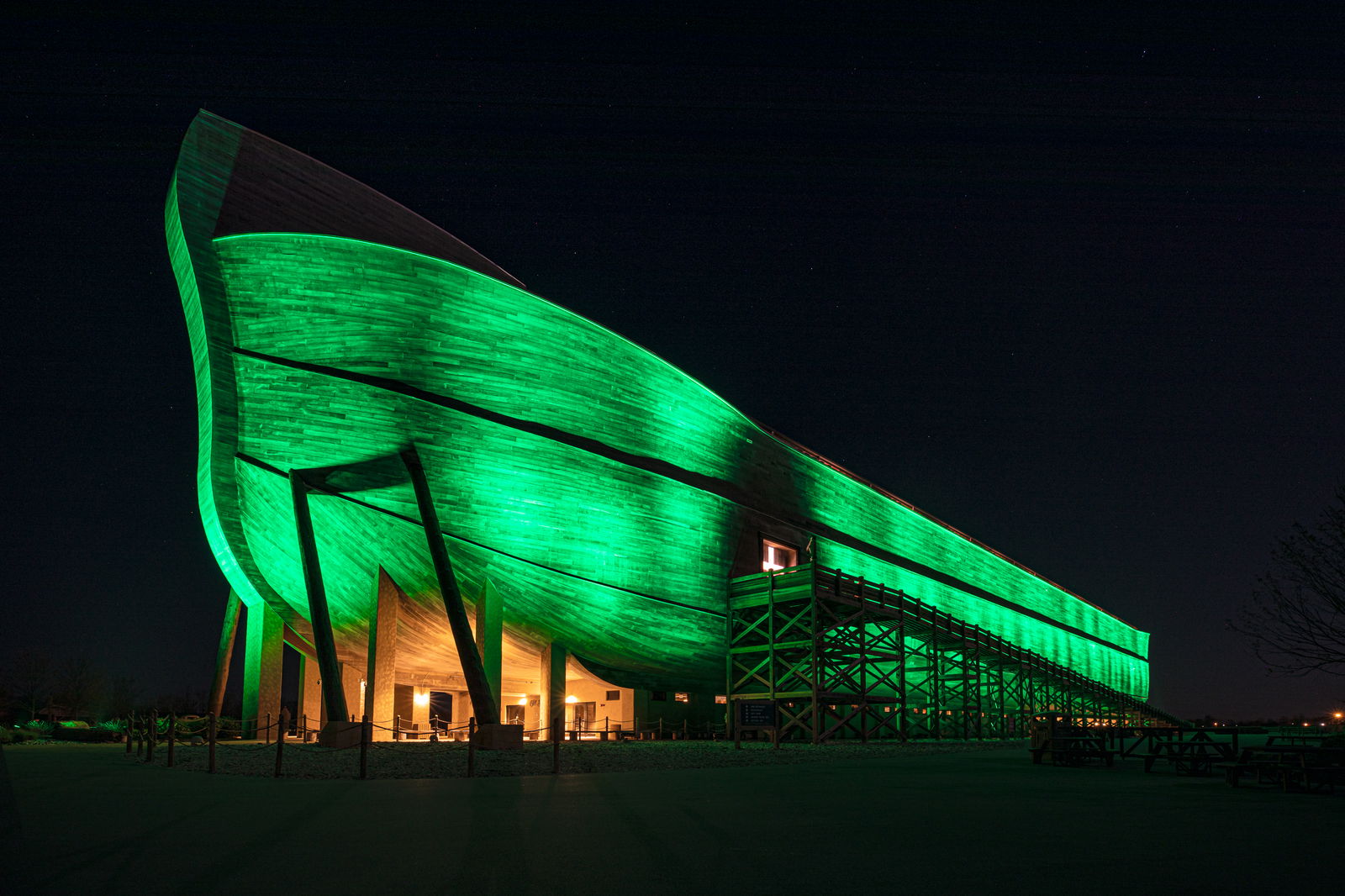 Ark Encounter in Green