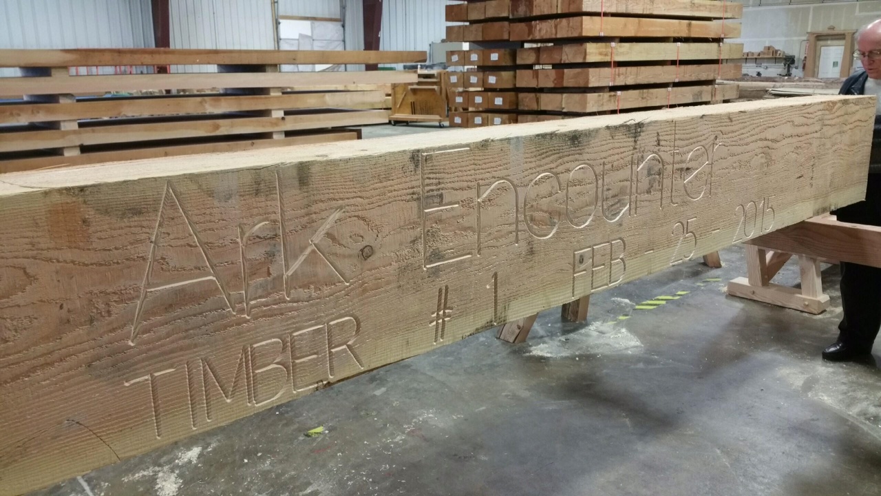 Ark Encounter Etched Timber