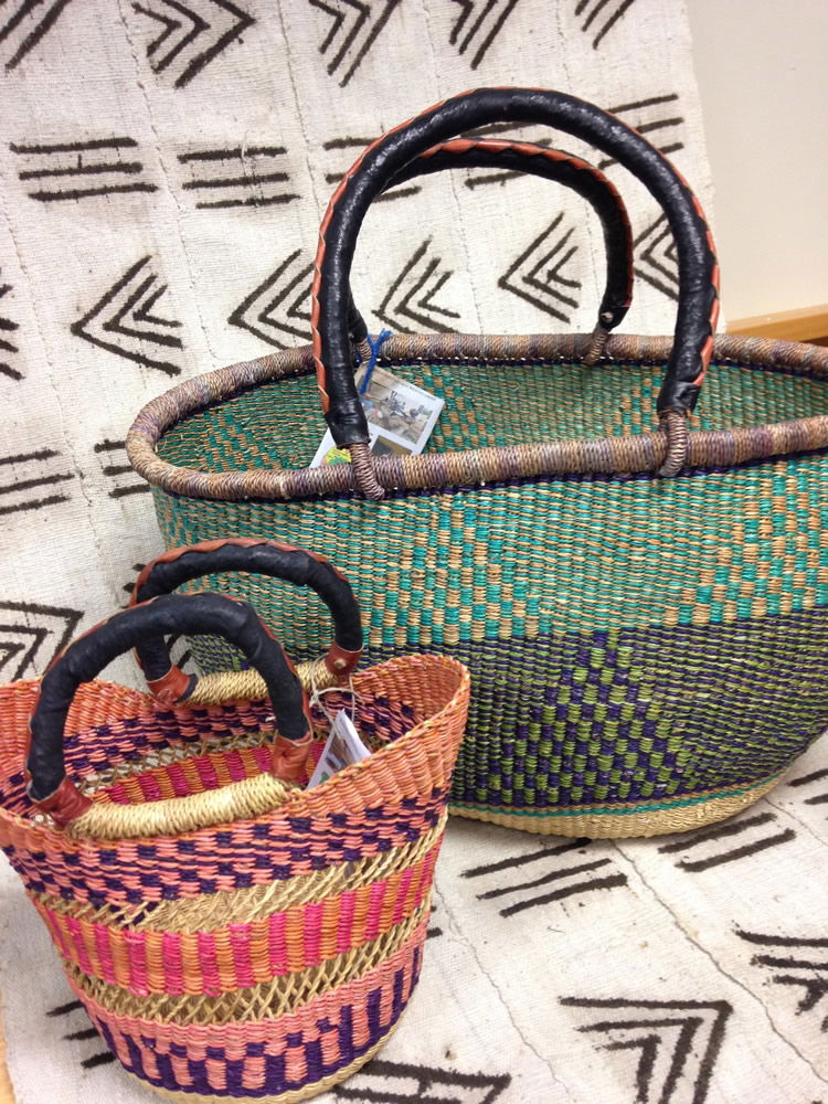 Beautiful baskets from Ghana