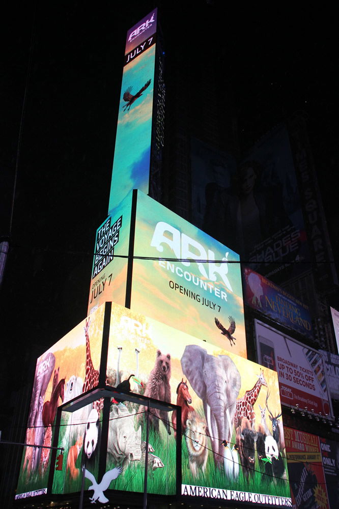 Ark Encounter Billboard at Times Square