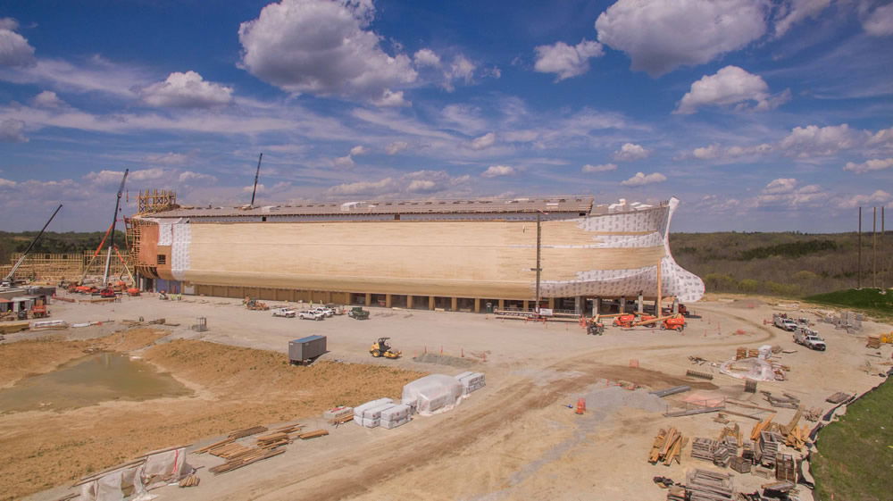 Ark Encounter Under Construction