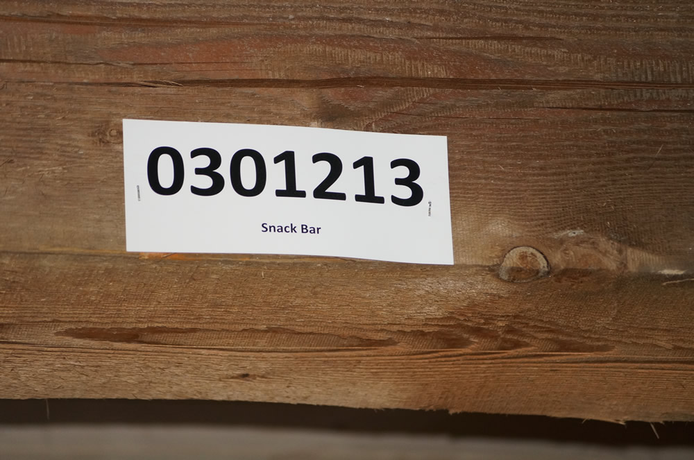 Sign: Snack Bar