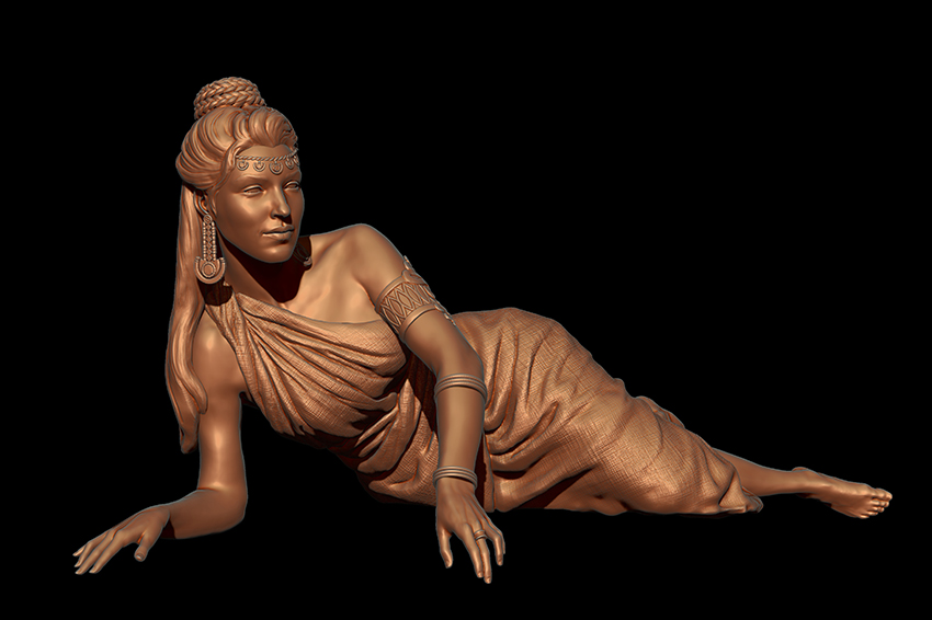 Sculpted Lady