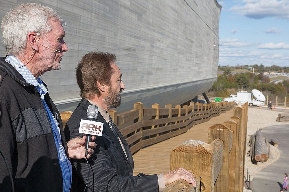 Ray Comfort and Ken Ham at Ark Encounter