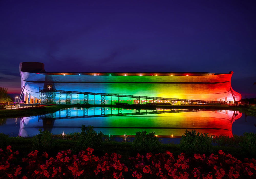 Ark Encounter Rainbow Lights