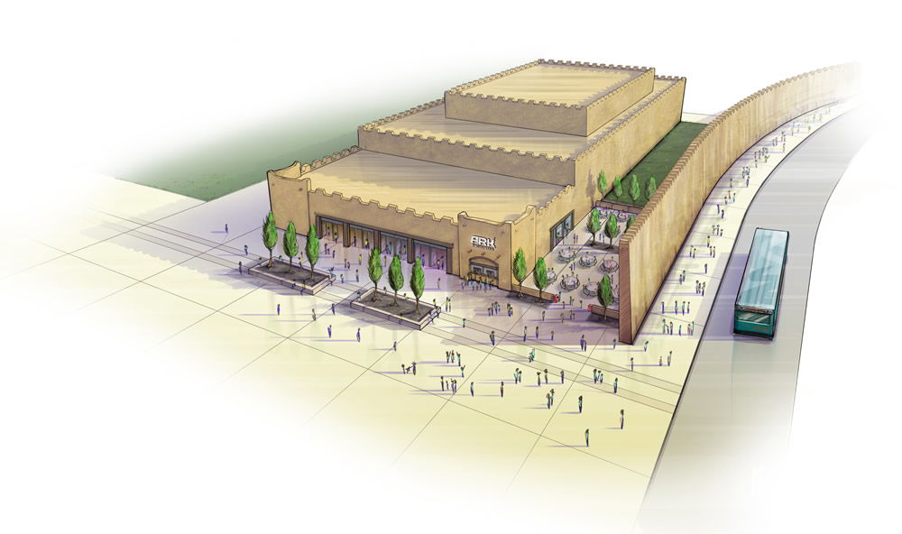 Artwork of Ark Encounter Auditorium