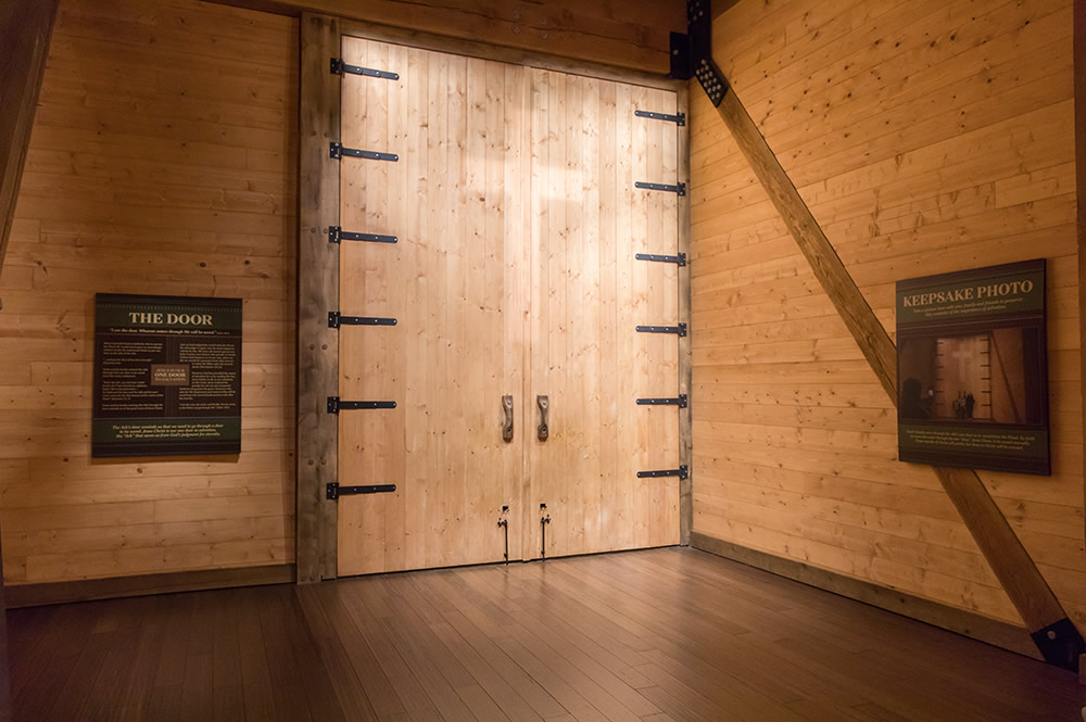 Inside the Ark Door