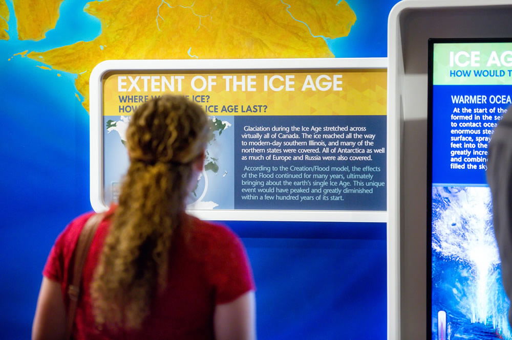 Extent of Ice Age