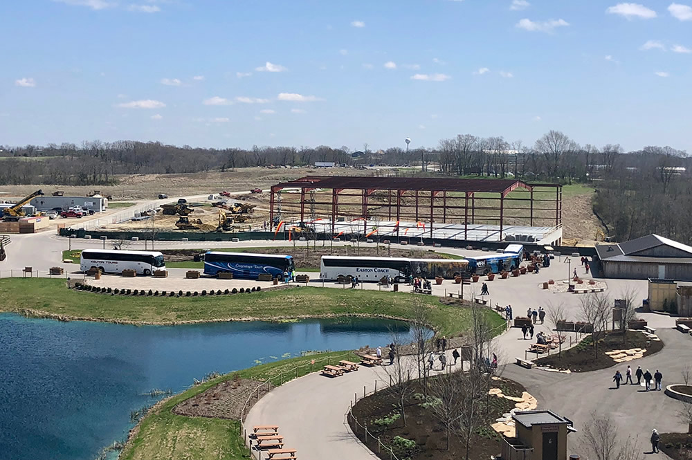 Answers Center Construction at the Ark Encounter