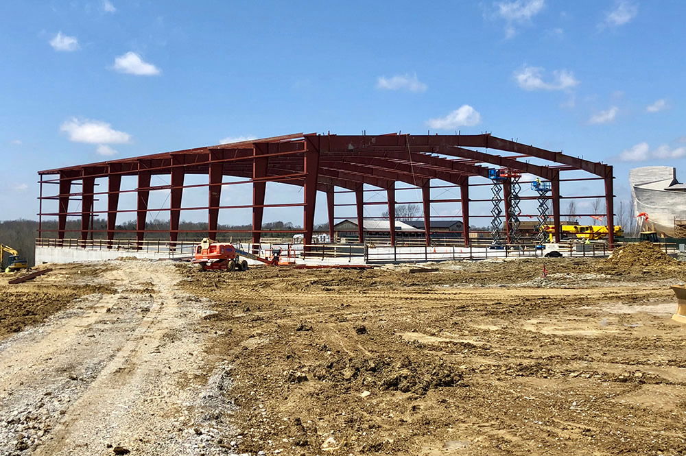 Answers Center Construction at the Ark Encounter