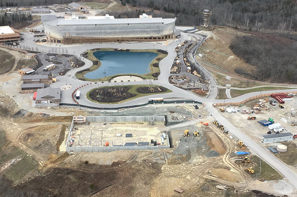 Answers Center Construction at the Ark Encounter