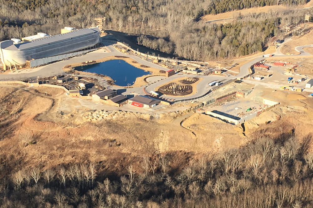 Answers Center Construction at the Ark Encounter