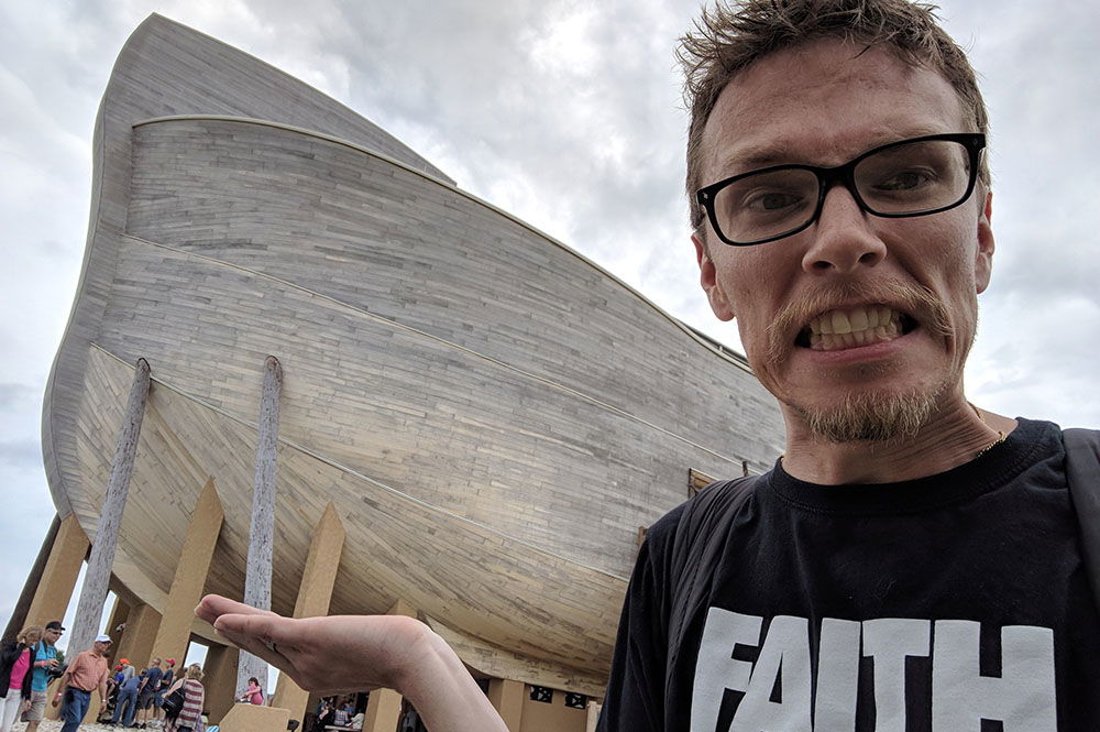 Jeremy Holding the Ark