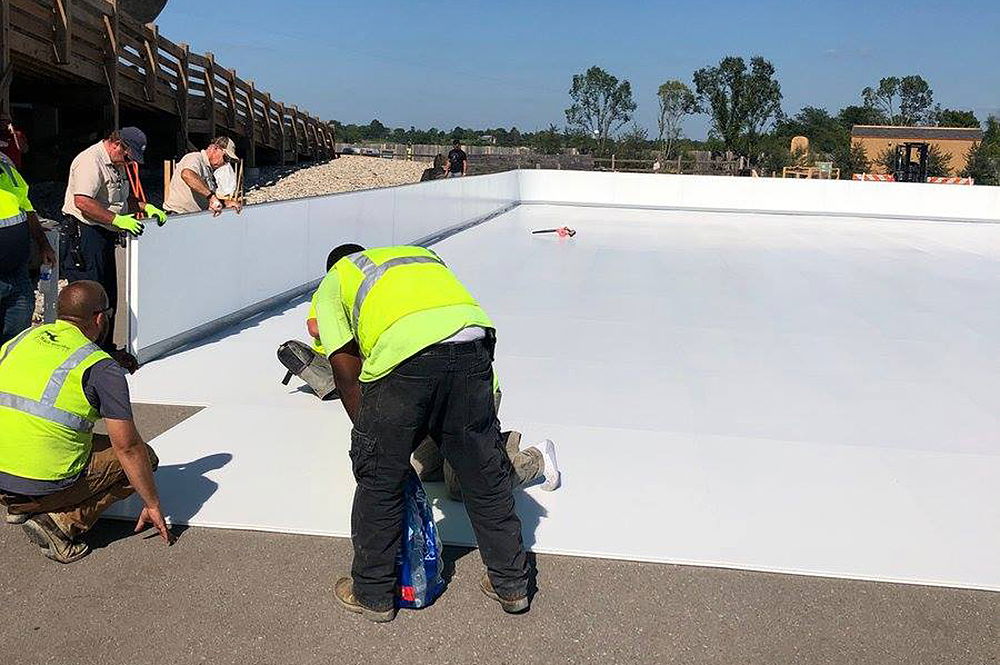 Glice Rink Installation