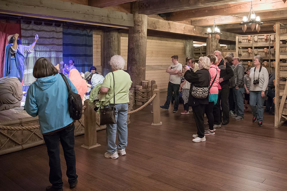 Guests Inside the Ark