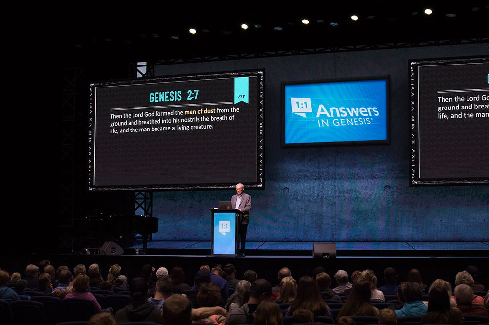 Ken Ham Speaking in the Answers Center