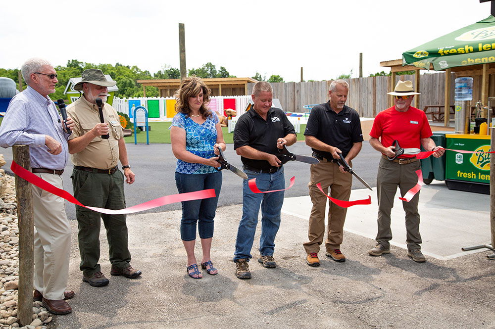 Ark Encounter Playground Ribbon Cutting