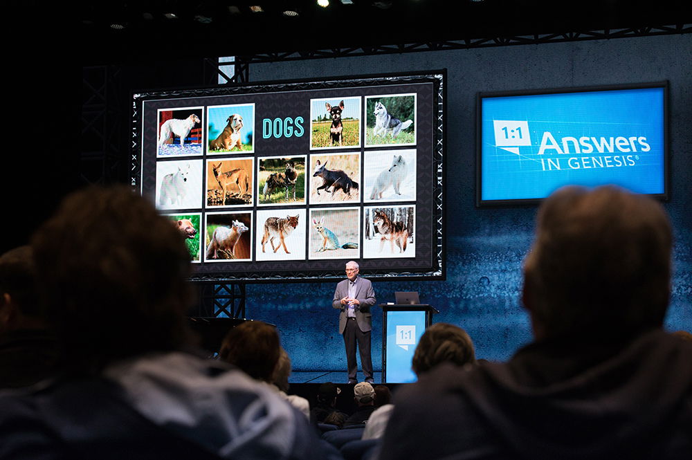 Ken Ham Presenting at the Answers Center