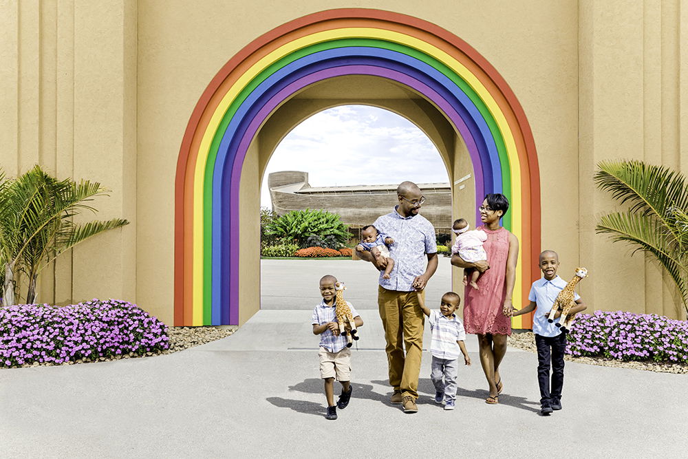 Family at the Ark Encounter