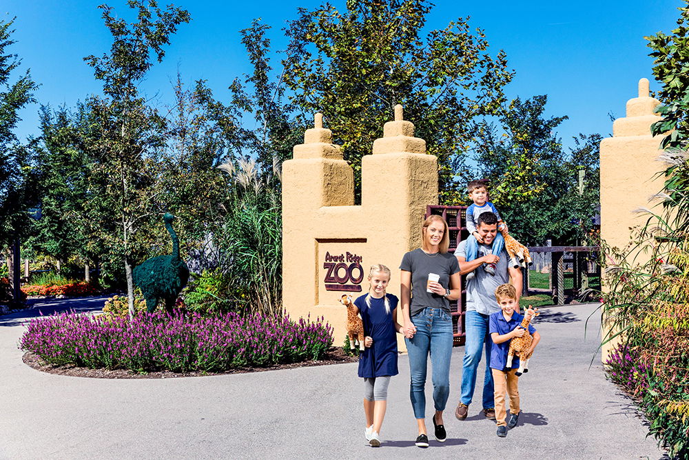 Family at Ararat Ridge Zoo