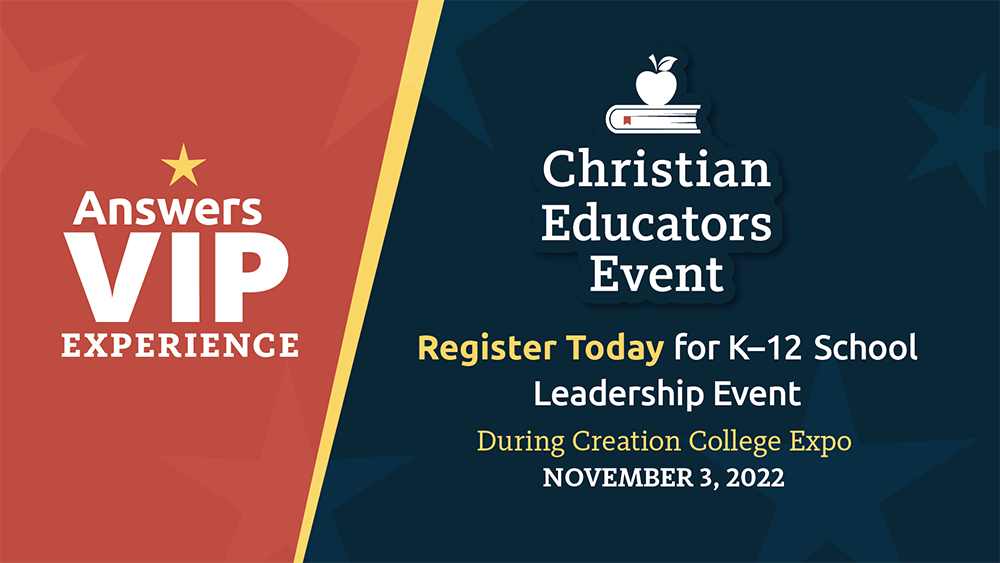 Answers VIP Experience for Christian Educators