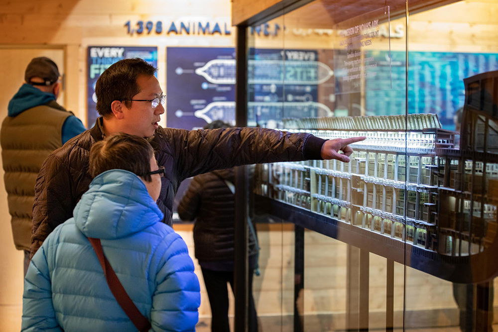 Guests at the Ark Encounter