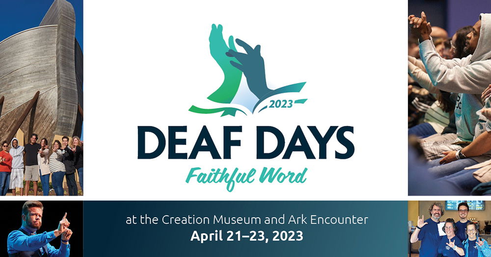 Deaf Days Coming to the Ark Encounter in April Ark Encounter