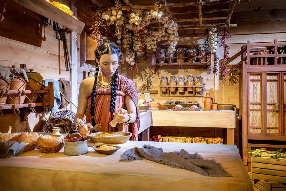 Ark Encounter Living Quarters Cooking