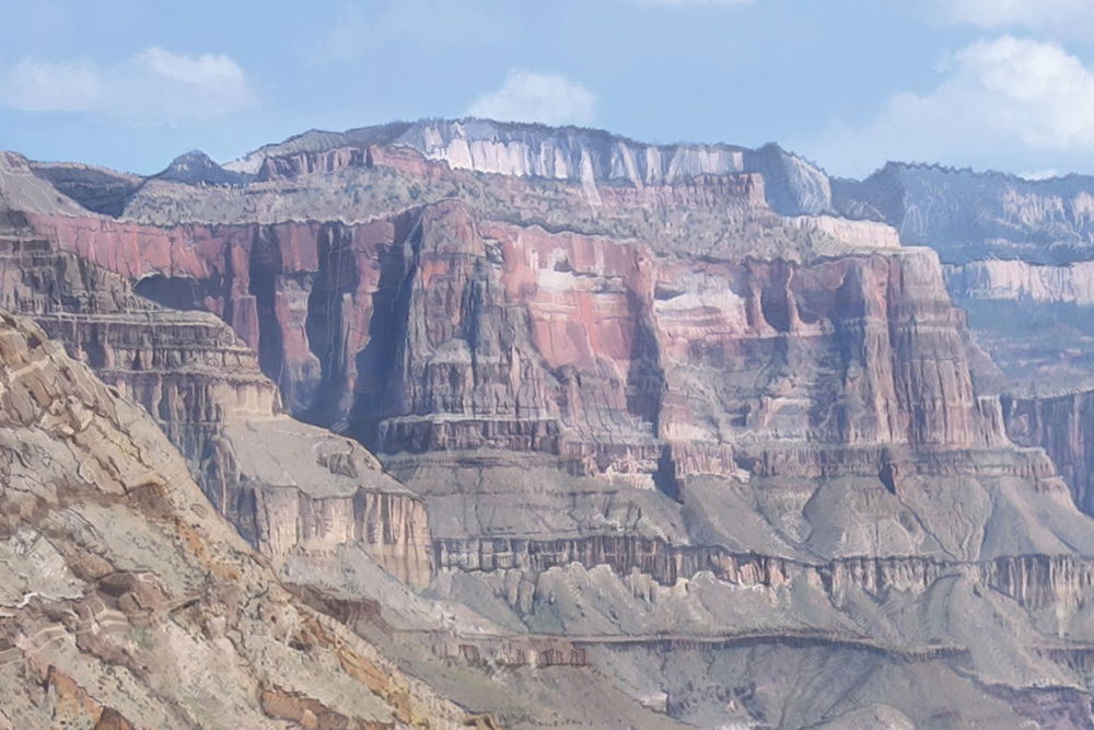 Grand Canyon Walls Illustration