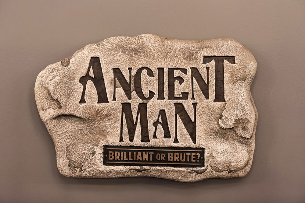 Ancient Man Exhibit