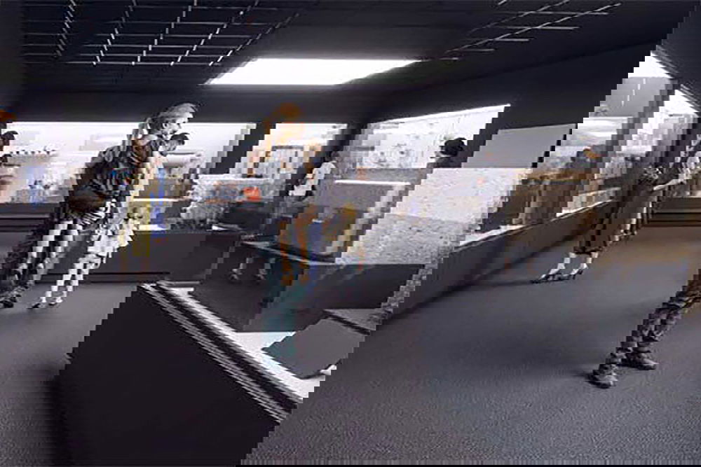 Israel Antiquities Authority Artifacts Room Concept Art