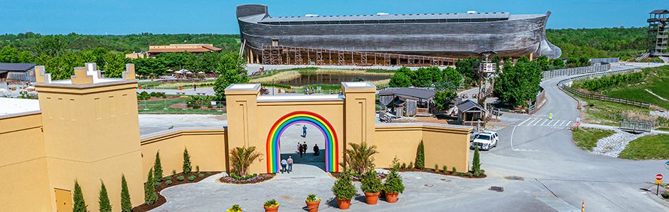 Spectacular Rainbow Arch Now Open at the Ark Encounter