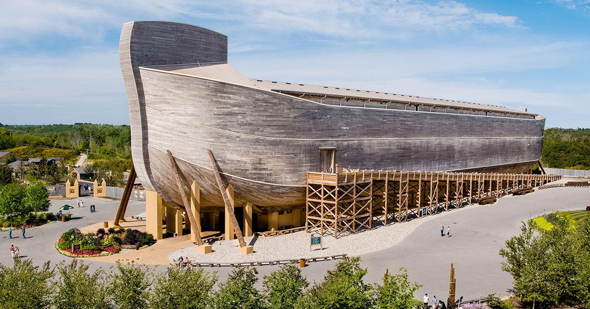 Life size Noah s Ark Ark Encounter