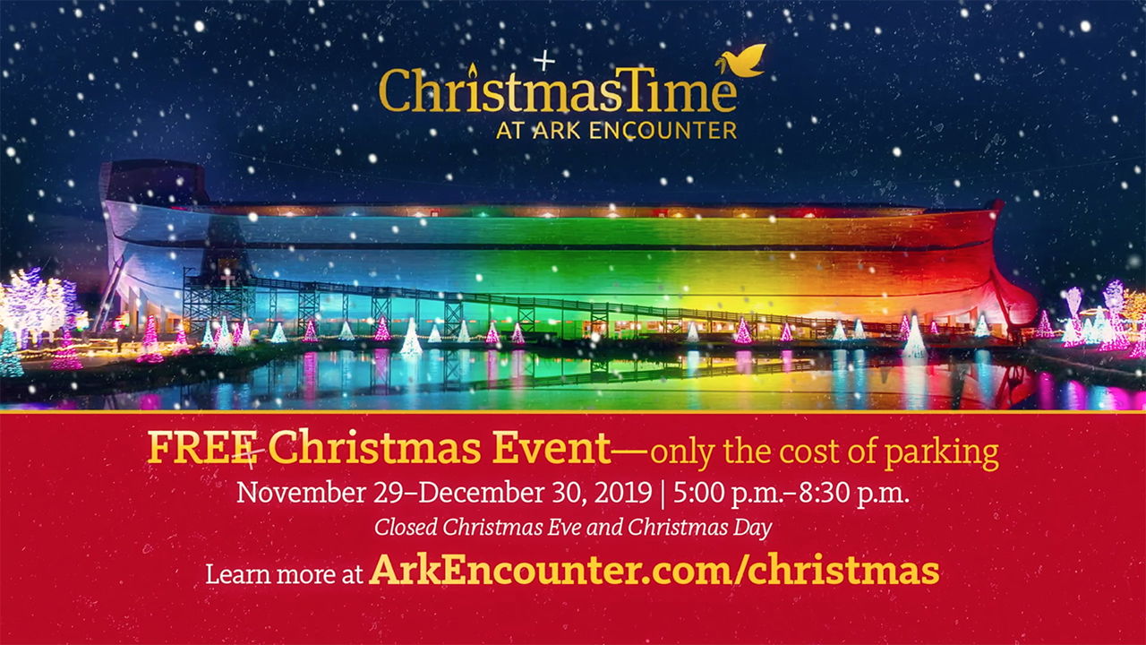 The Ark Encounter Christmas 2022 Christmastime At The Ark Starts Friday! | Ark Encounter