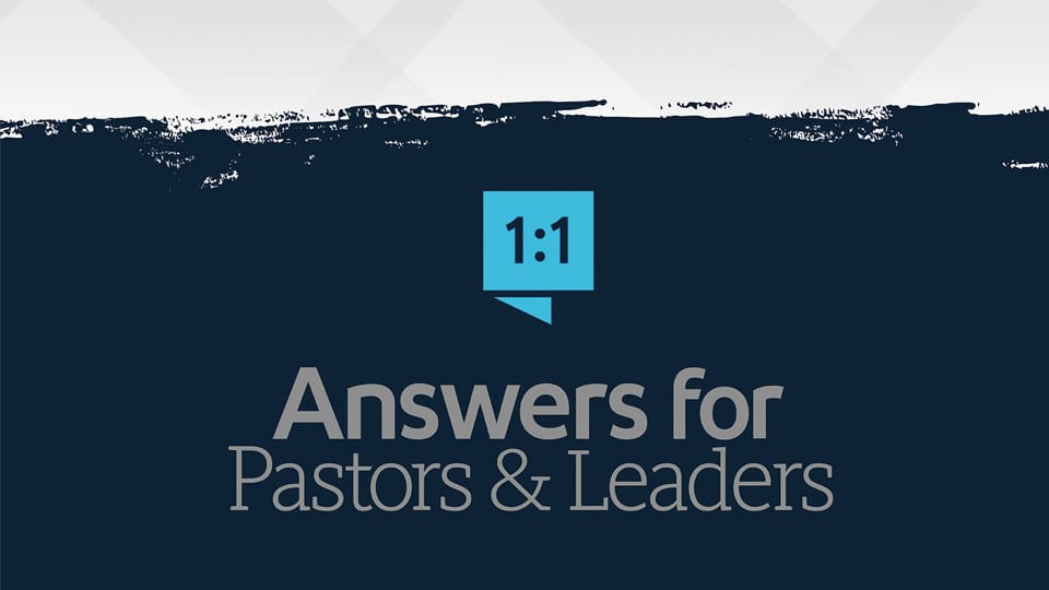Answers for Pastors Event Poster