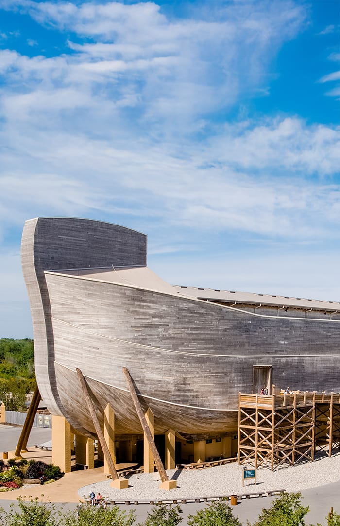 The Life-Size Noah's Ark during the Spring